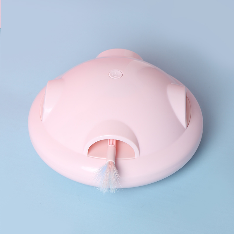 猫玩具逗猫棒自嗨智能自动旋转电动猫咪玩具羽毛小幼猫逗猫神器